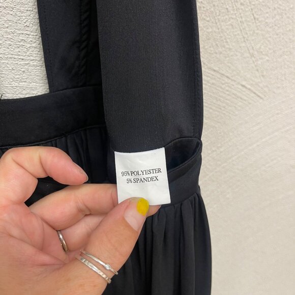 NWT Mistress Rocks "Lioness" Black Long Dress Sz Small - Picture 7 of 10